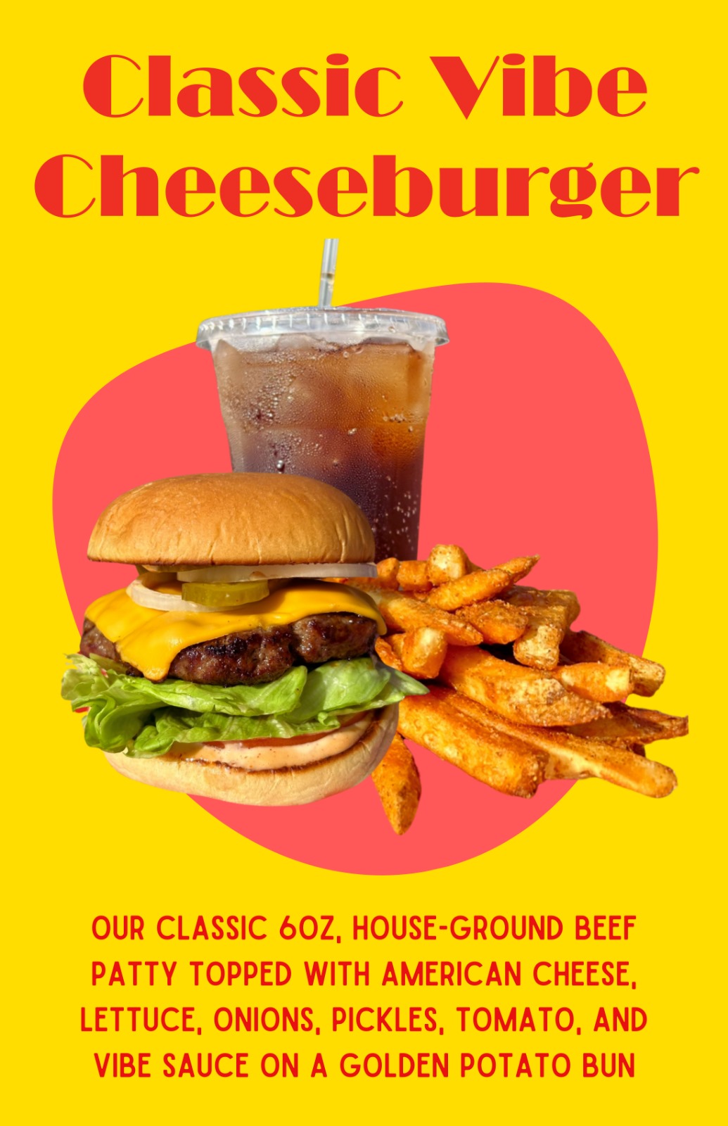 2- Classic Vibe Cheeseburger