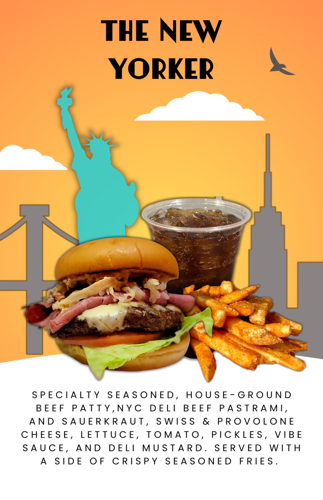 5- The New Yorker Burger